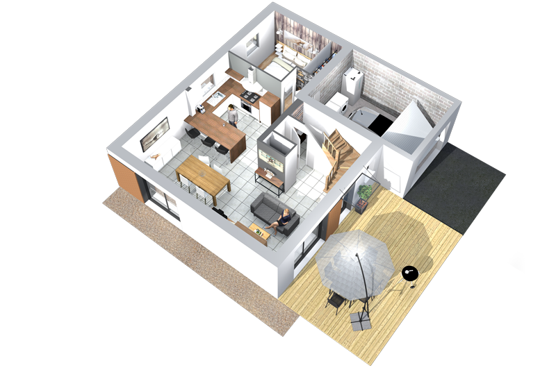 Maisons Contemporaines plans